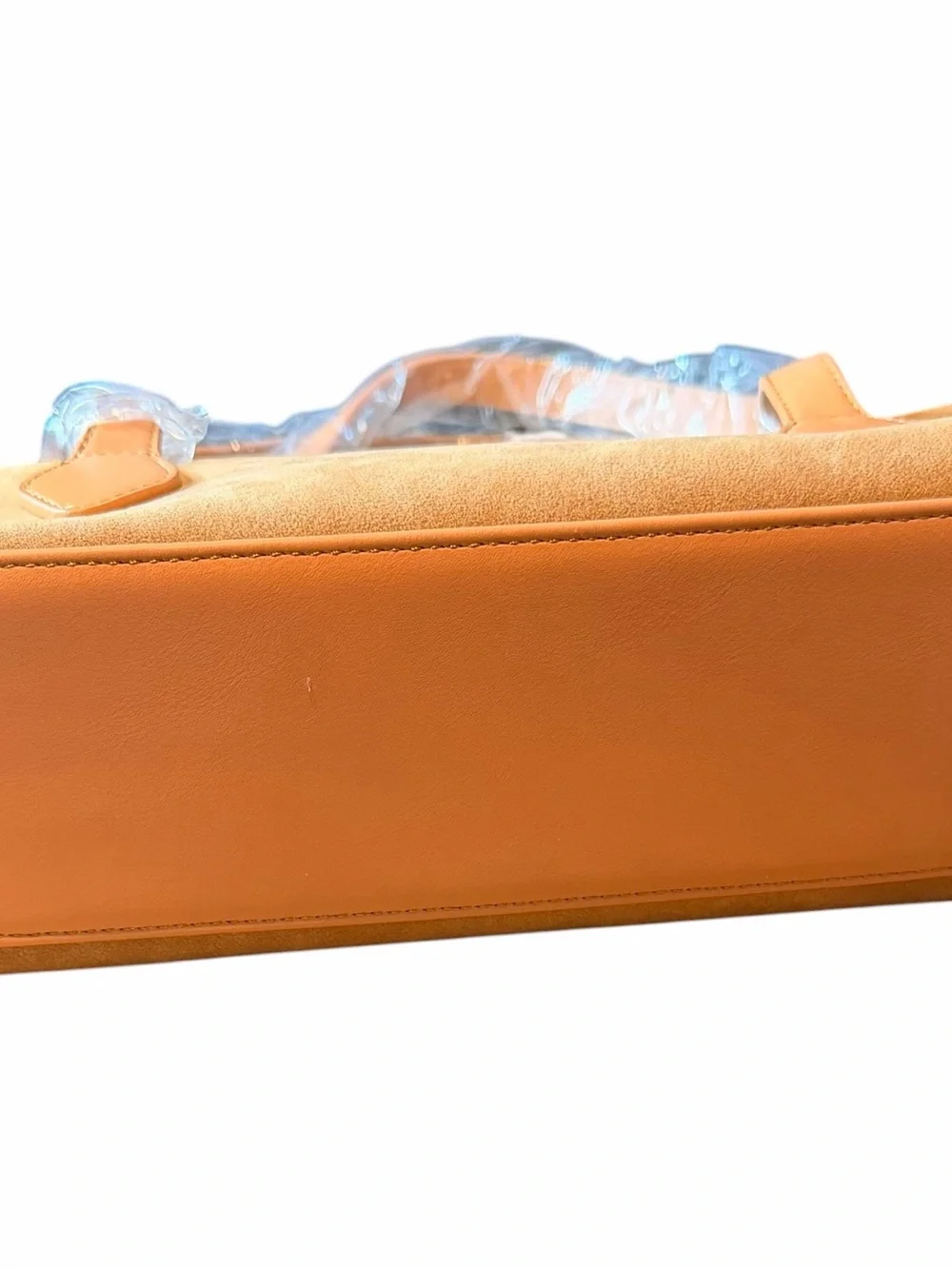 Pretty Simple Sally Vegan Suede Barrel Shoulder Bag High Quality Camel